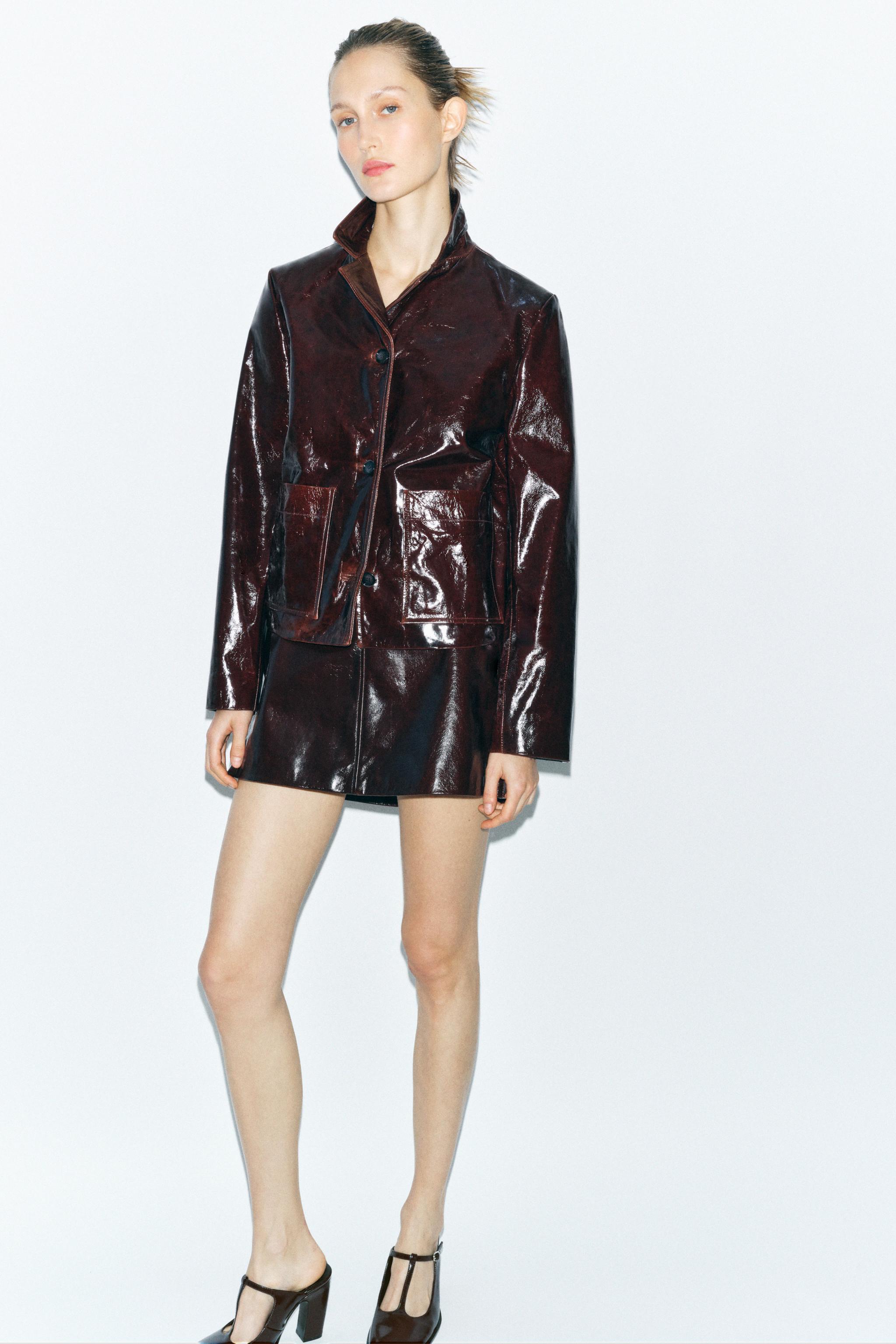 100% Leather Jacket Zw Collection