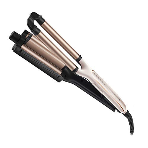 Remington Proluxe 4-In-1 Hair Waver, Creates 4 Different Wavy Styles (adjustable Barrel, Optiheat Technology Long-Lasting Results, Pro+ 185°c Healthier Styling, 30 Second Heat Up, 150°c-210°c) Ci91aw