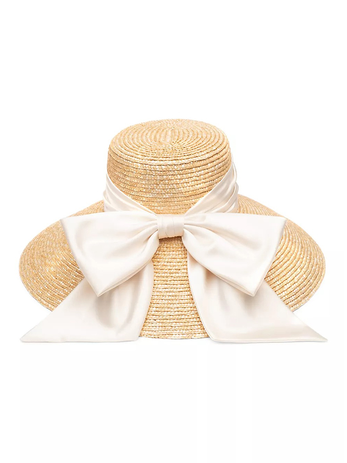 Eugenia Kim, Mirabel Satin Bow Sunhat