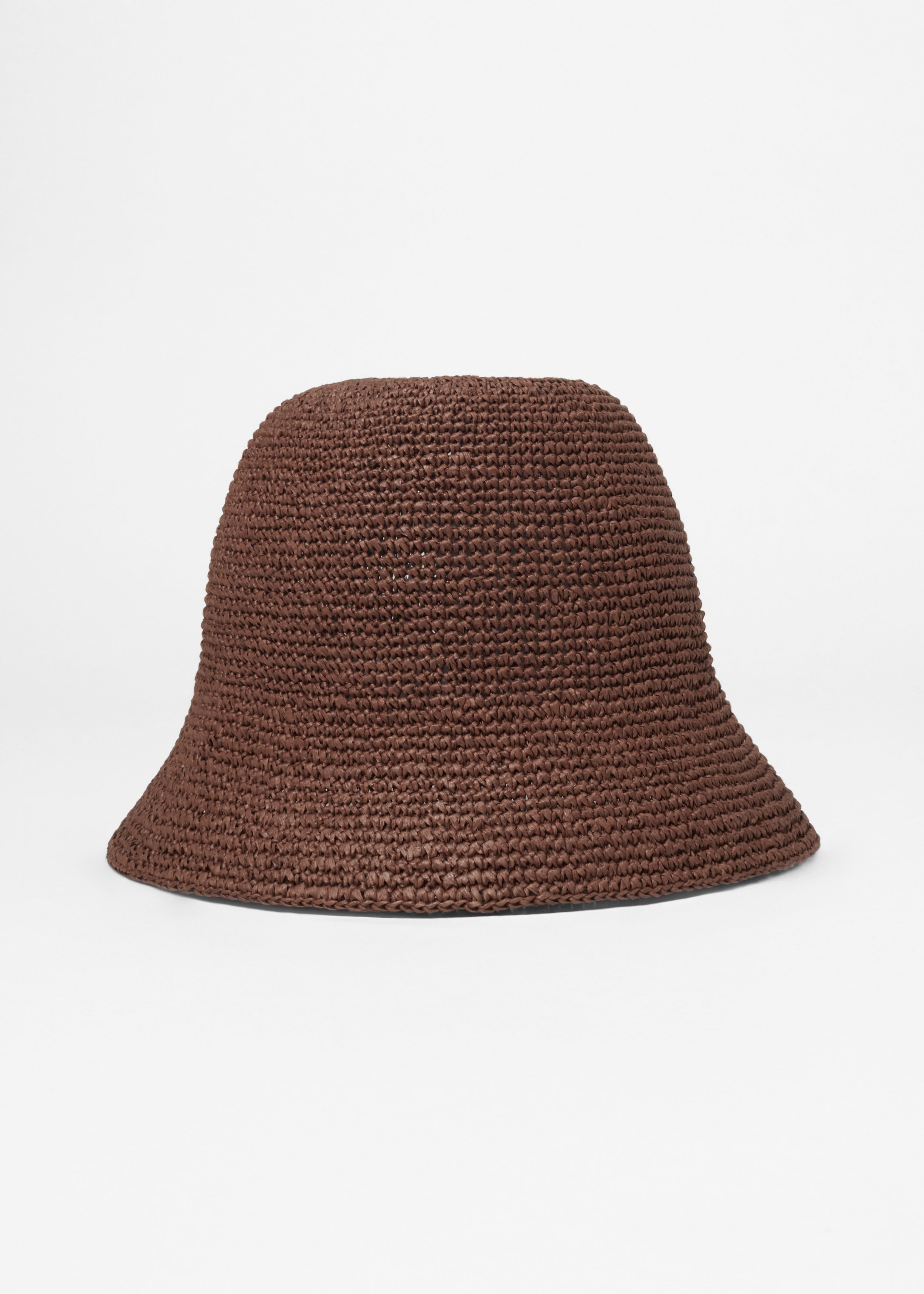 Woven Straw Bucket Hat