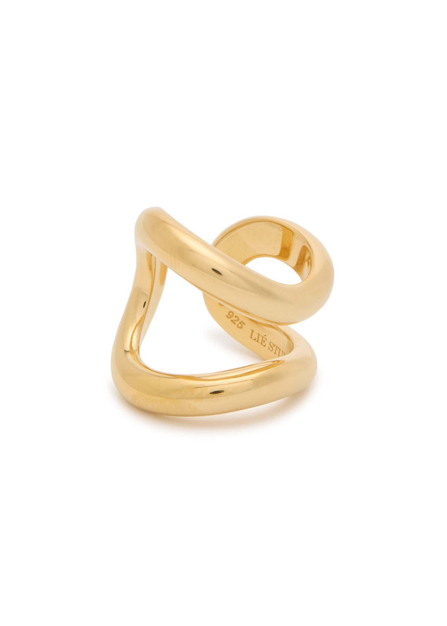 The Alma 18kt Gold-Plated Ring