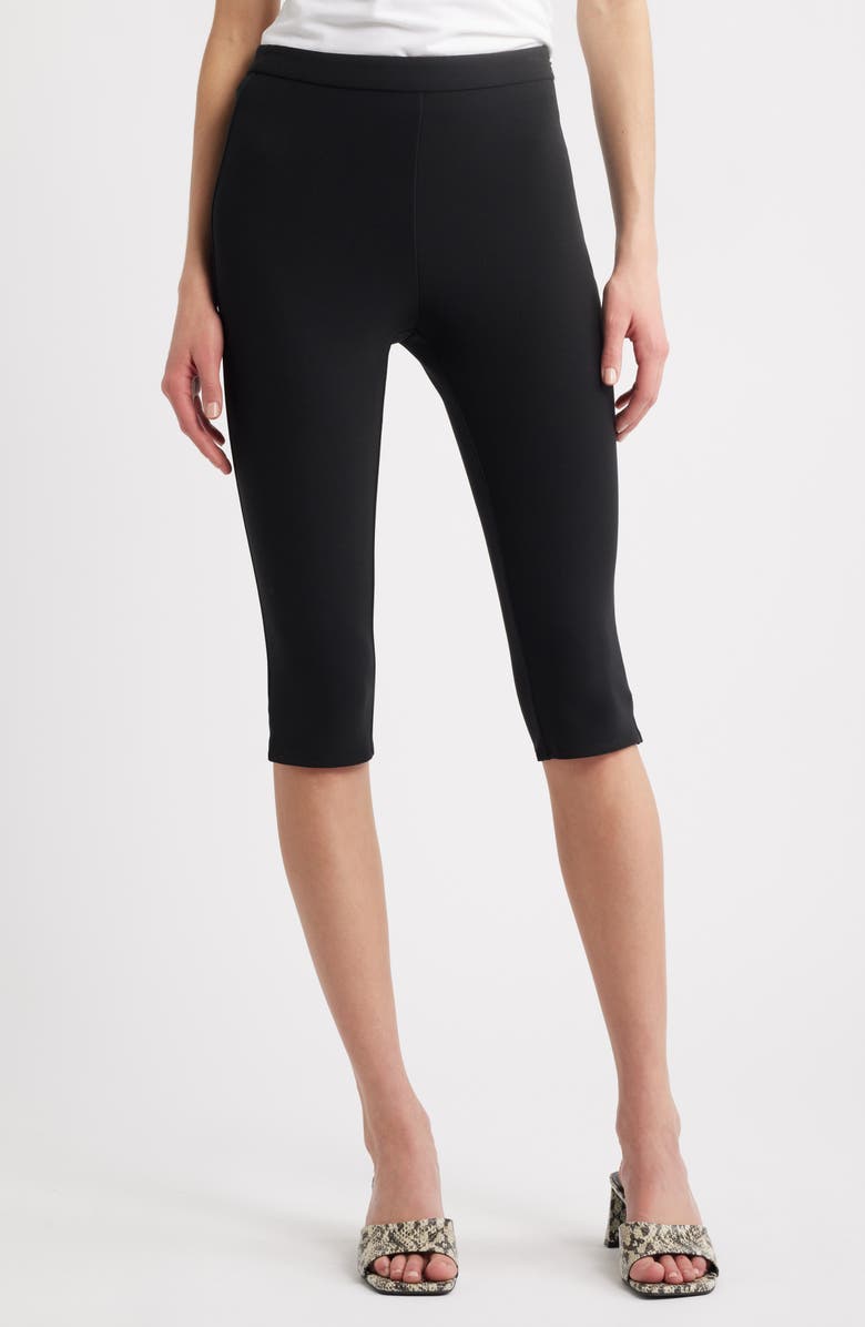 Crepe Capri Leggings
