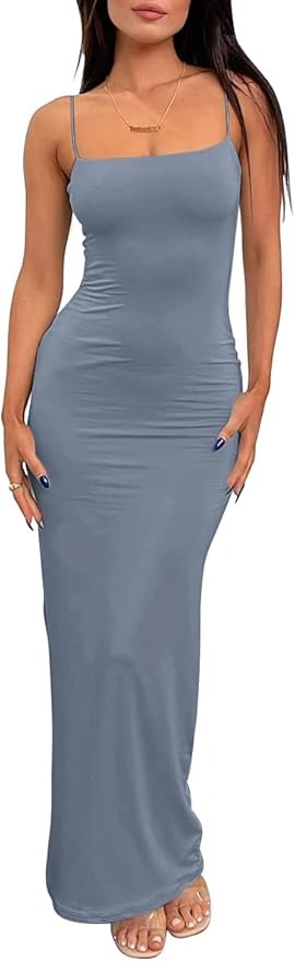 LILLUSORY, Bodycon Maxi Dresses 