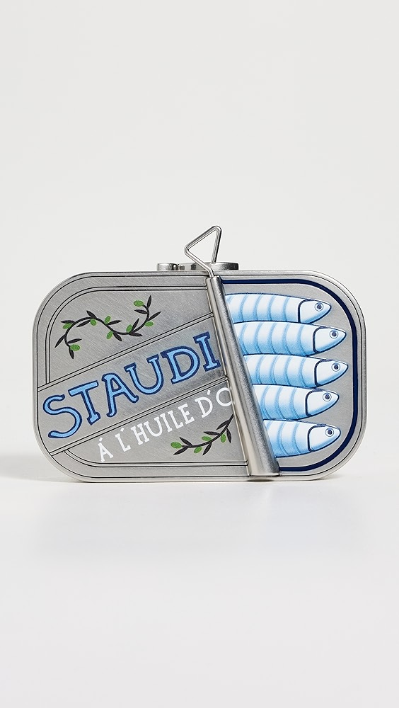 Staud Staudines Tin Clutch