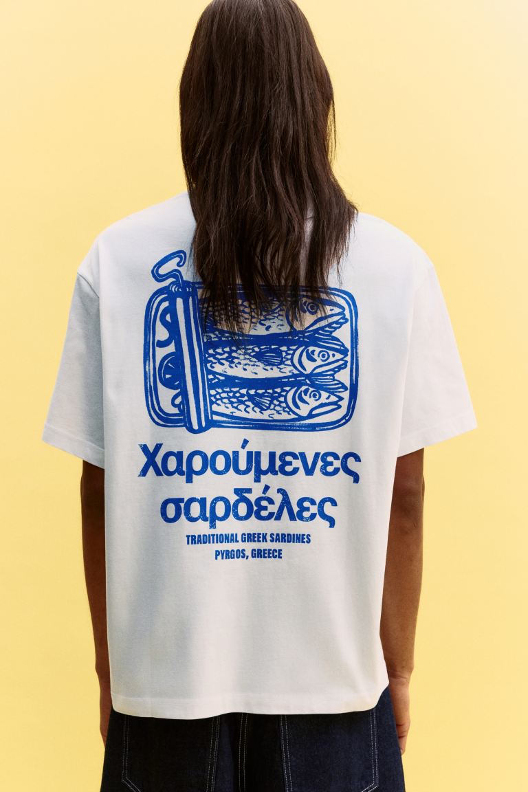 Loose Fit Printed T-Shirt