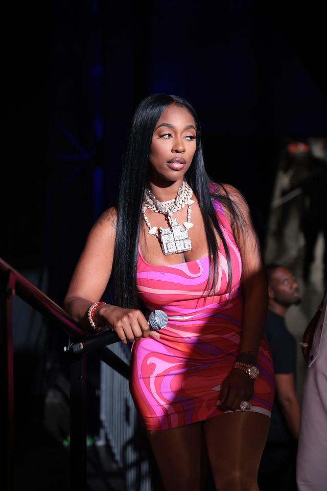 Kash Doll performing at Birthday Bash 2025.