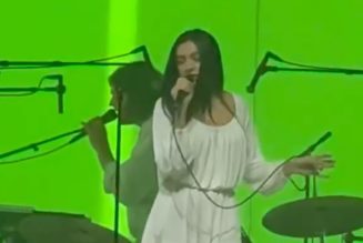 Charli XCX performs “Cherry Blossom Girl” with Air at We Love Green Festival