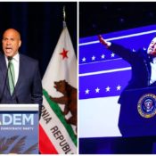 Cory Booker Responds To Ridiculous MAGA Republicans Accusations of Doing A "Nazi Salute"