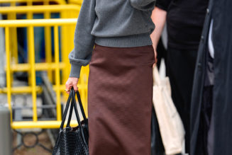 Elegant Dressers in Manhattan Are Trading Suede Flats for This Equally Rich Trend