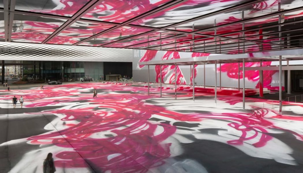 For ‘Choir,’ Katharina Grosse Makes Art Basel Her Canvas