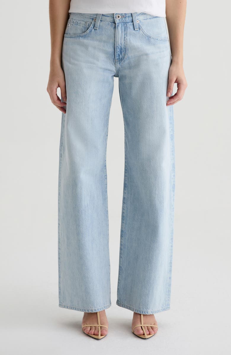 Adria Low Rise Wide Leg Jeans