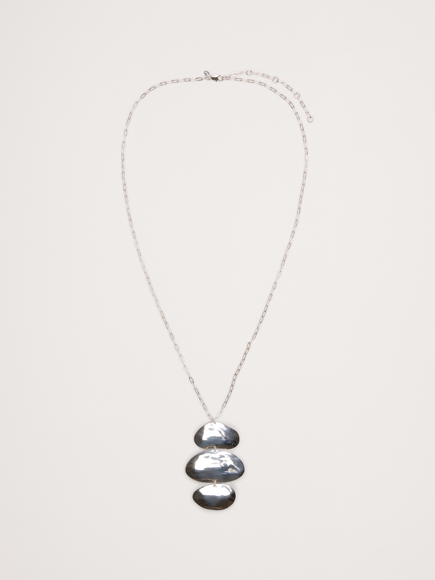 Elliptical Pendant Necklace by Aureus + Argent