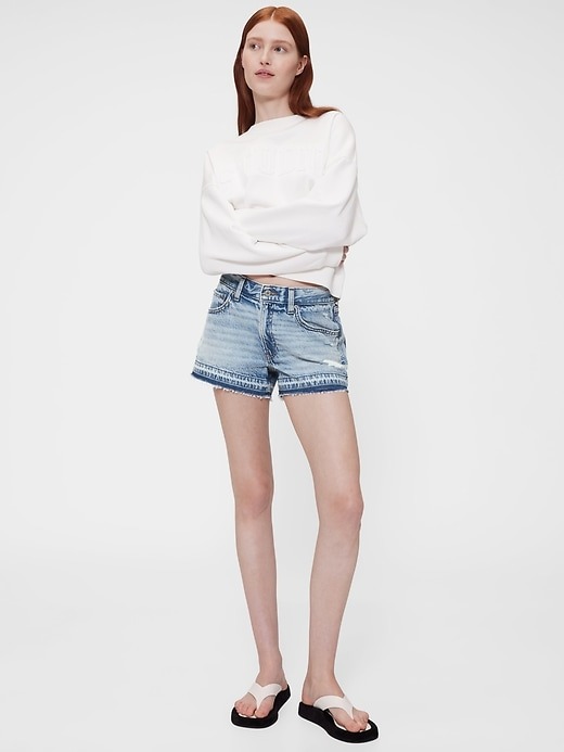 GapStudio Low Rise Stride Denim Shorts