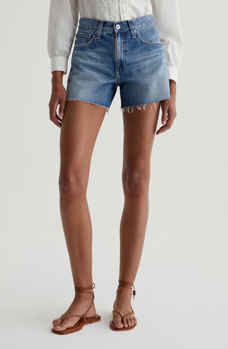 Halle Cutoff Denim Shorts