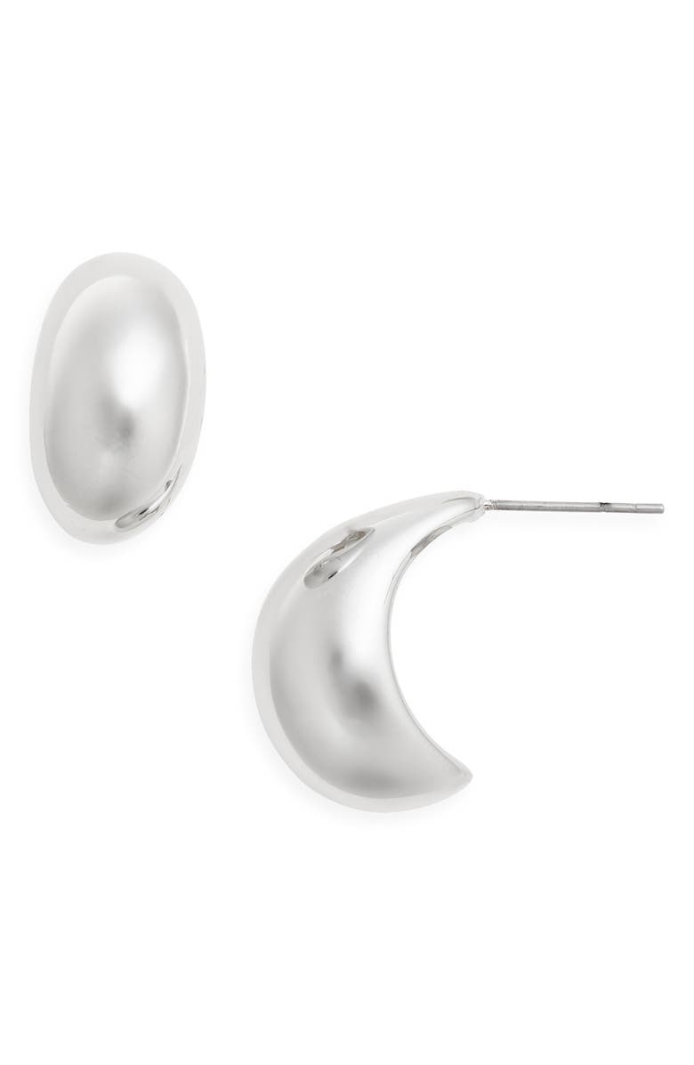 Demi Fine Large Teardrop Hoop Earrings