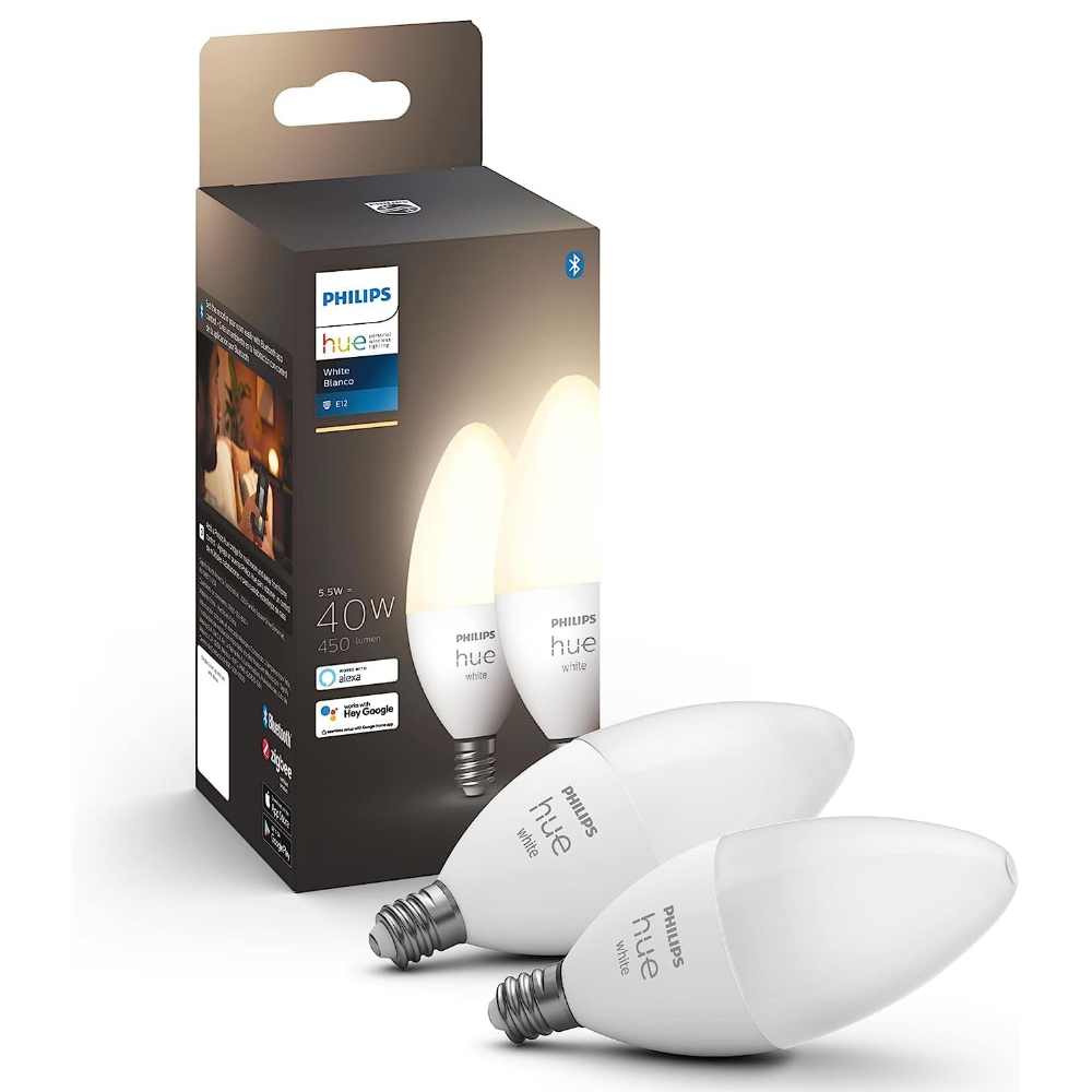 Philips Hue Smart 40W B39 E12 Bulb (two pack)