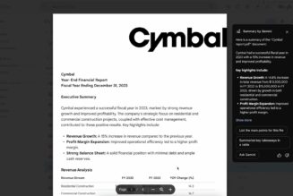Google’s Gemini AI will summarize PDFs for you when you open them