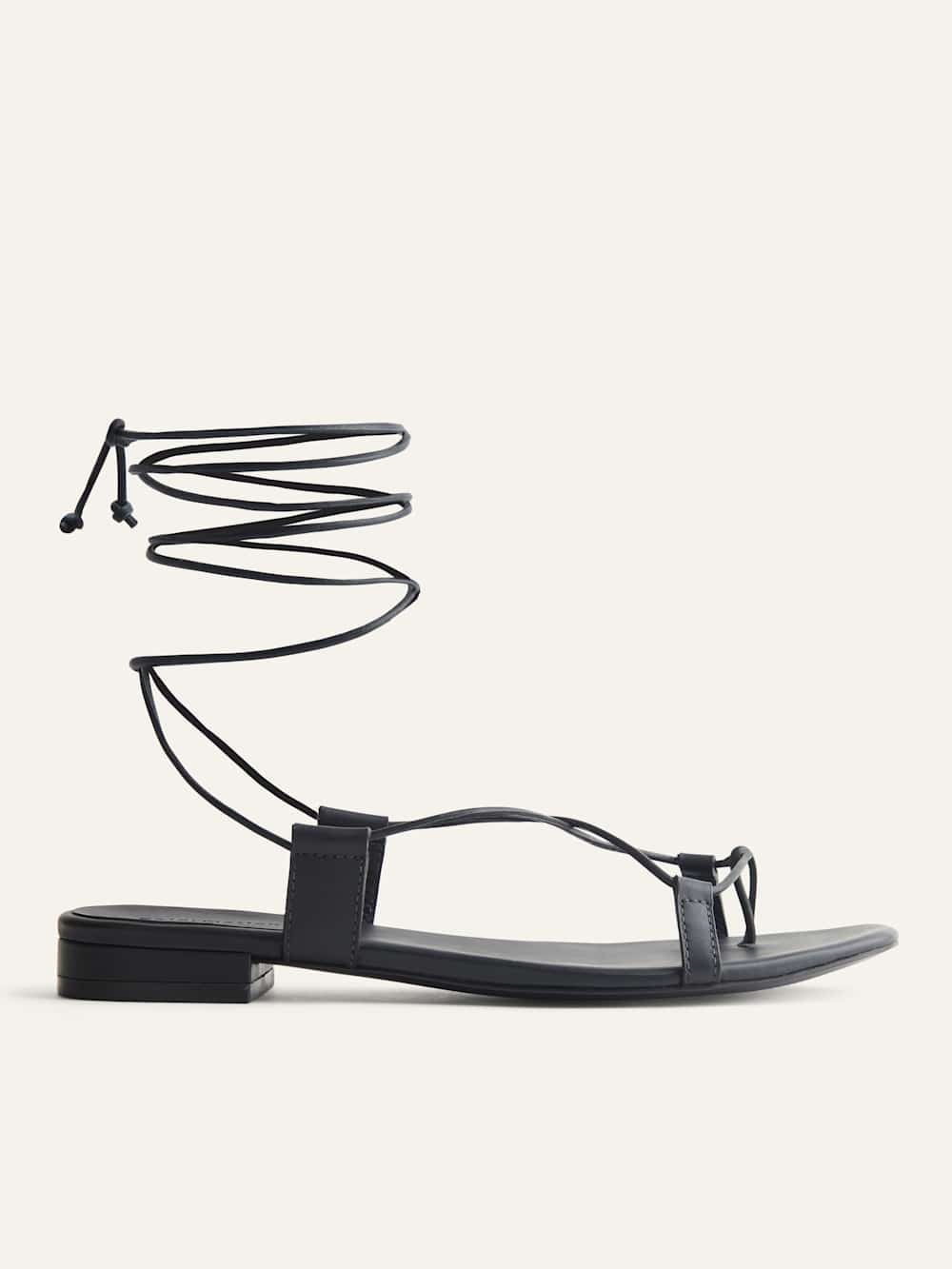 Alize Lace Up Flat Sandal