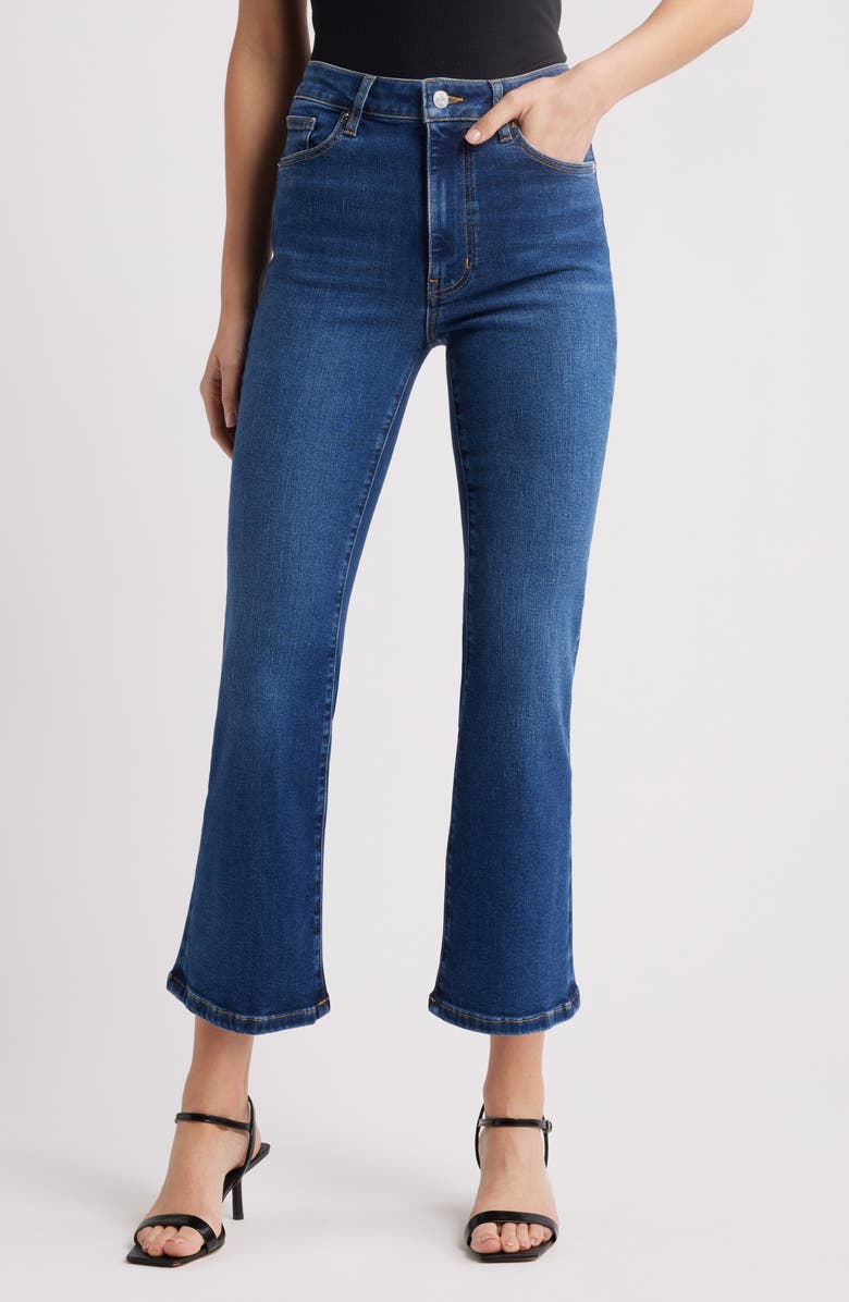 The Reboot High Waist Crop Flare Jeans