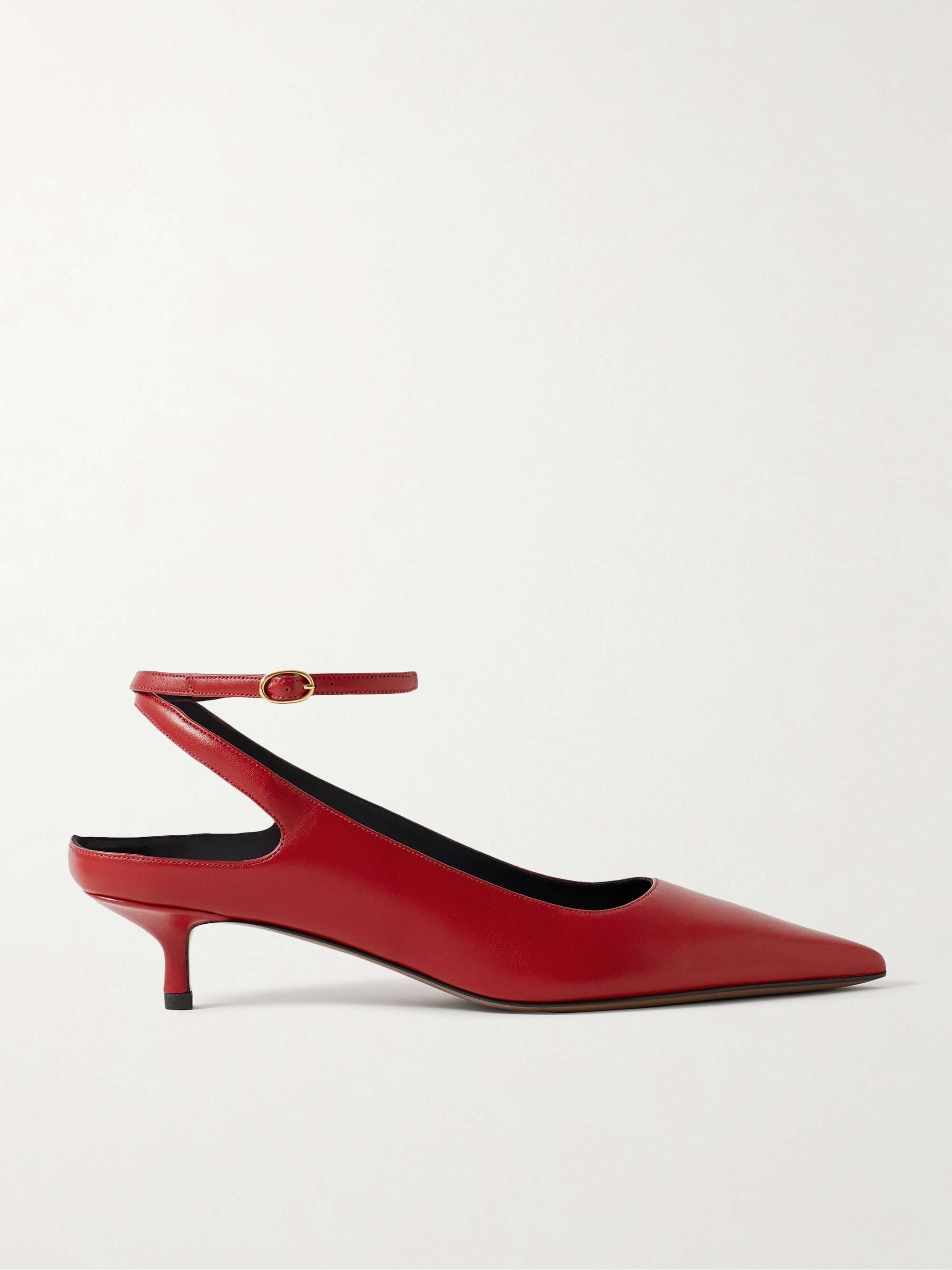 Fornax Leather Pumps