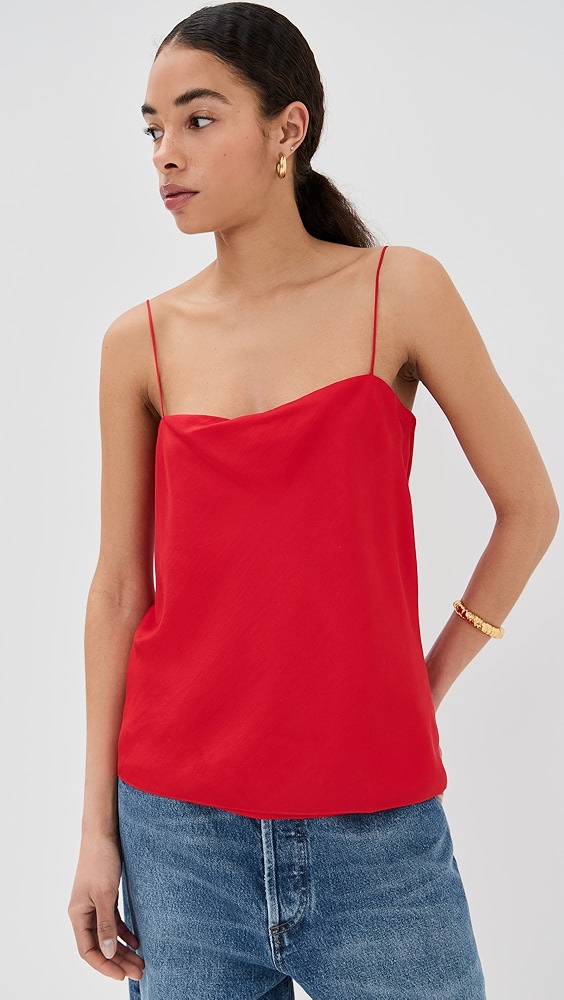 Another Tomorrow Silk Camisole