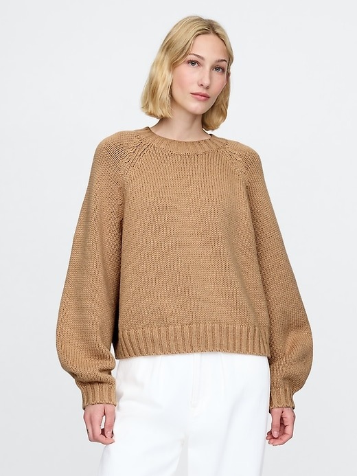 Gap, Relaxed Balloon-Sleeve Sweater