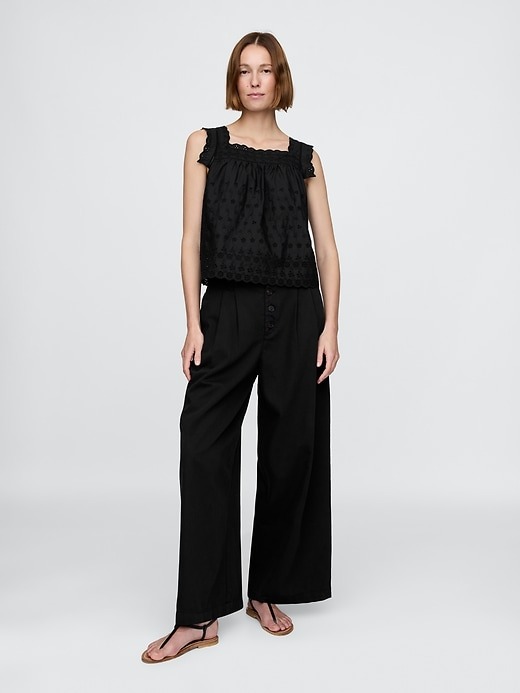 Gap, Gap × DÔen High Rise Pleated Trousers