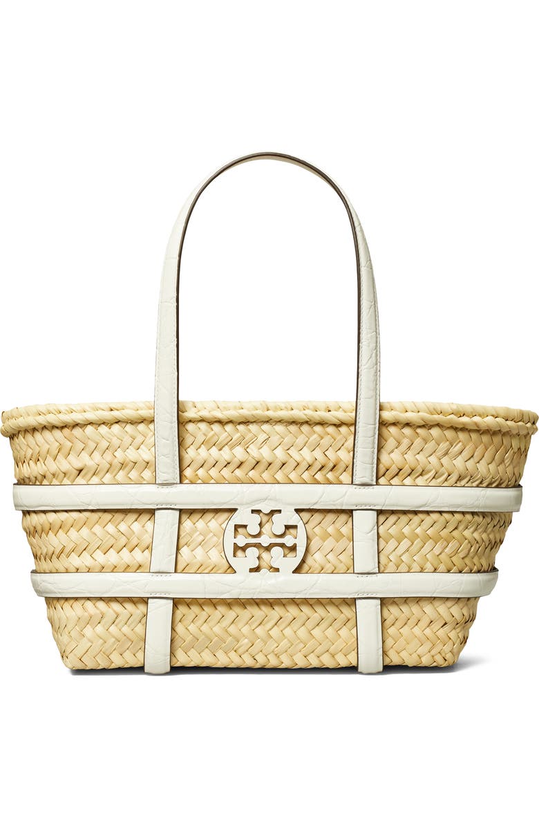 Ella Small Straw Basket Tote