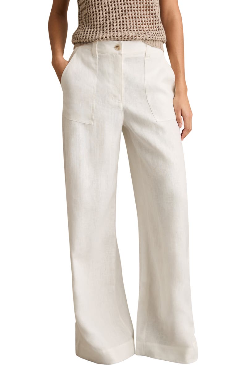 Ashby Wide Leg Linen Pants