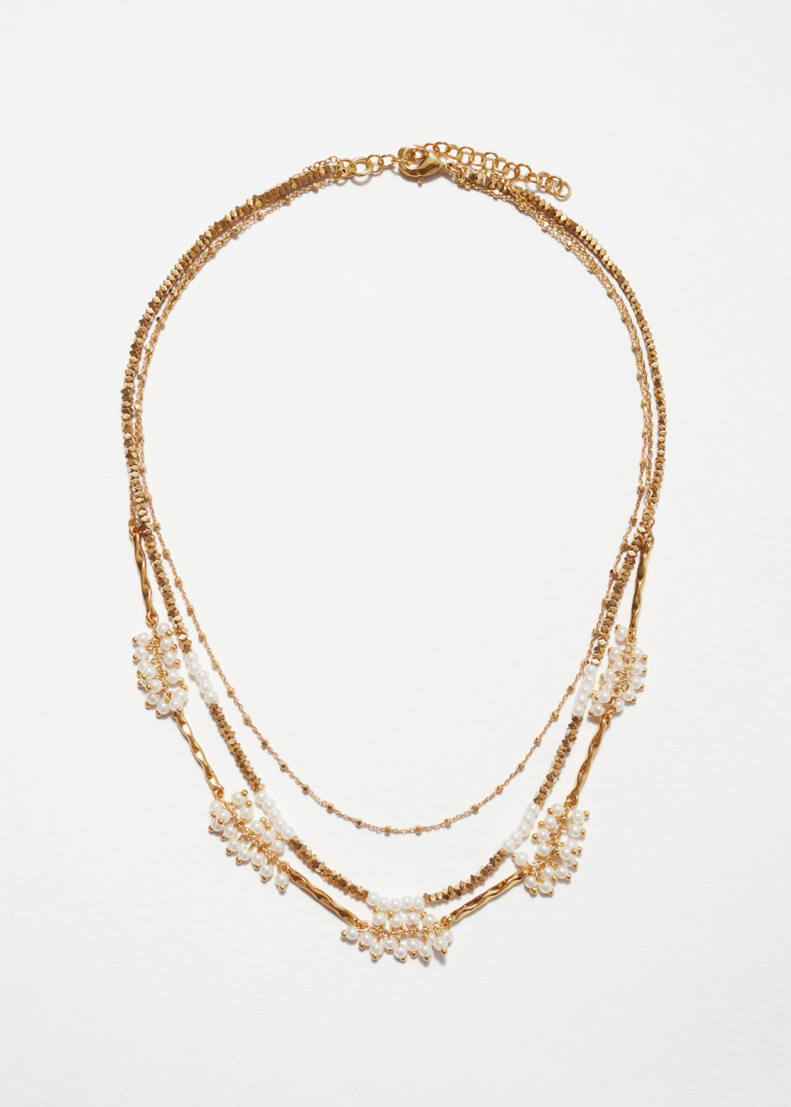 Layered Beaded Necklace