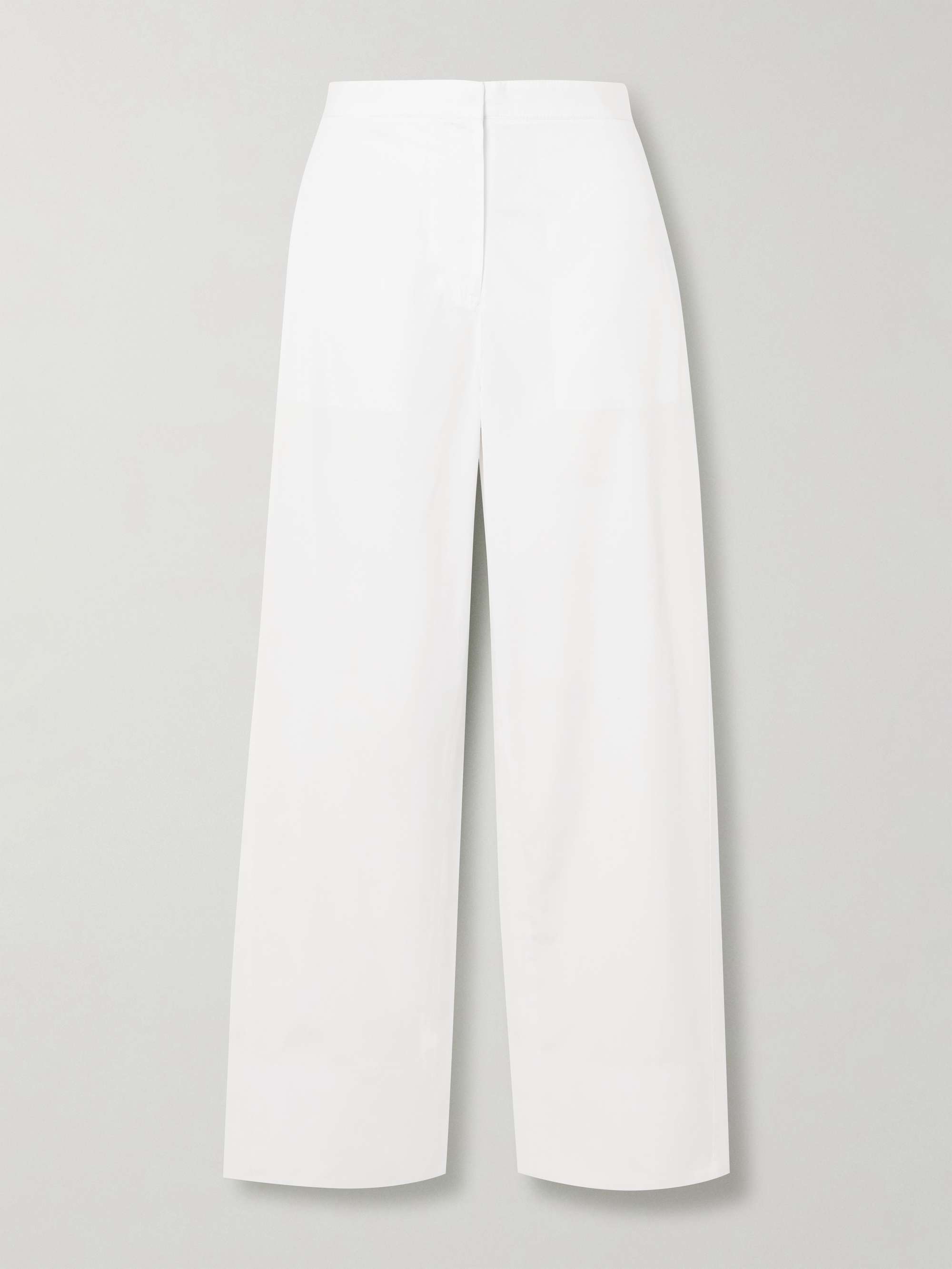 Organic Cotton-Poplin Pants