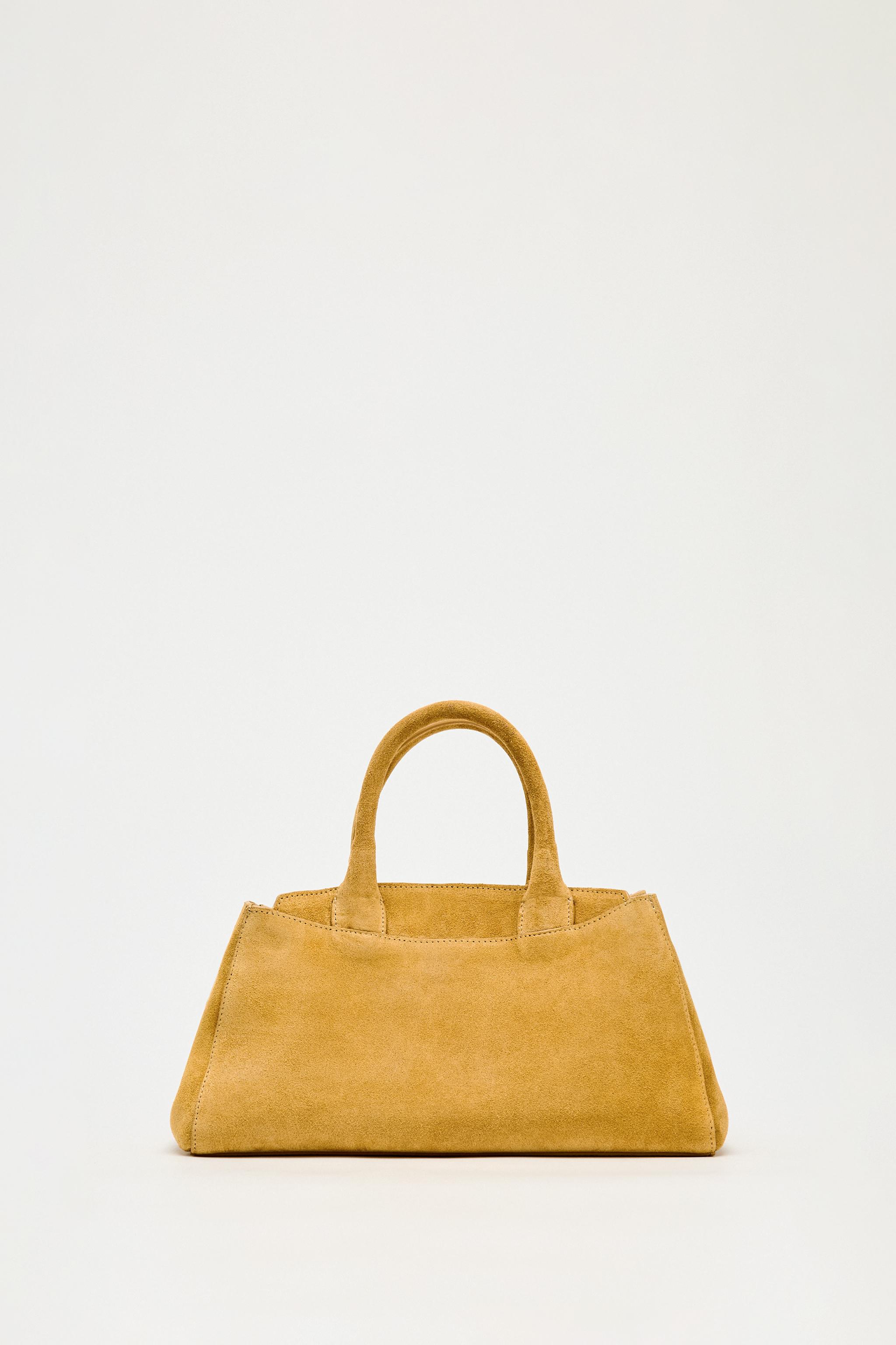 Mini Split Leather City Bag