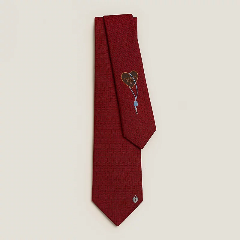 Hermès, La Clef Du Bonheur Tie