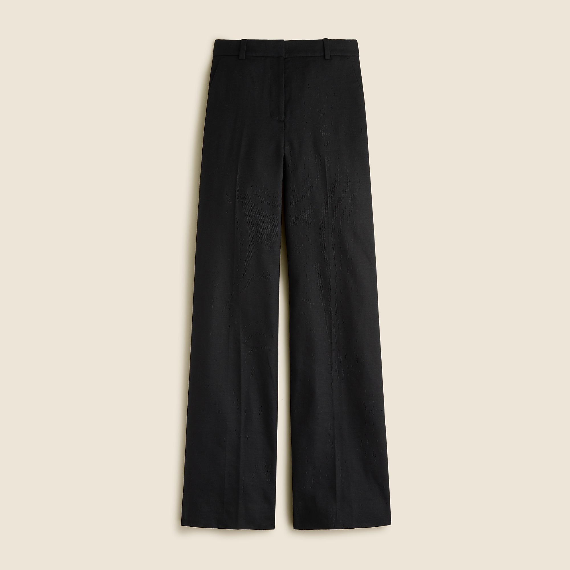 J.Crew, Carolina Flare Pant in Stretch Linen Blend