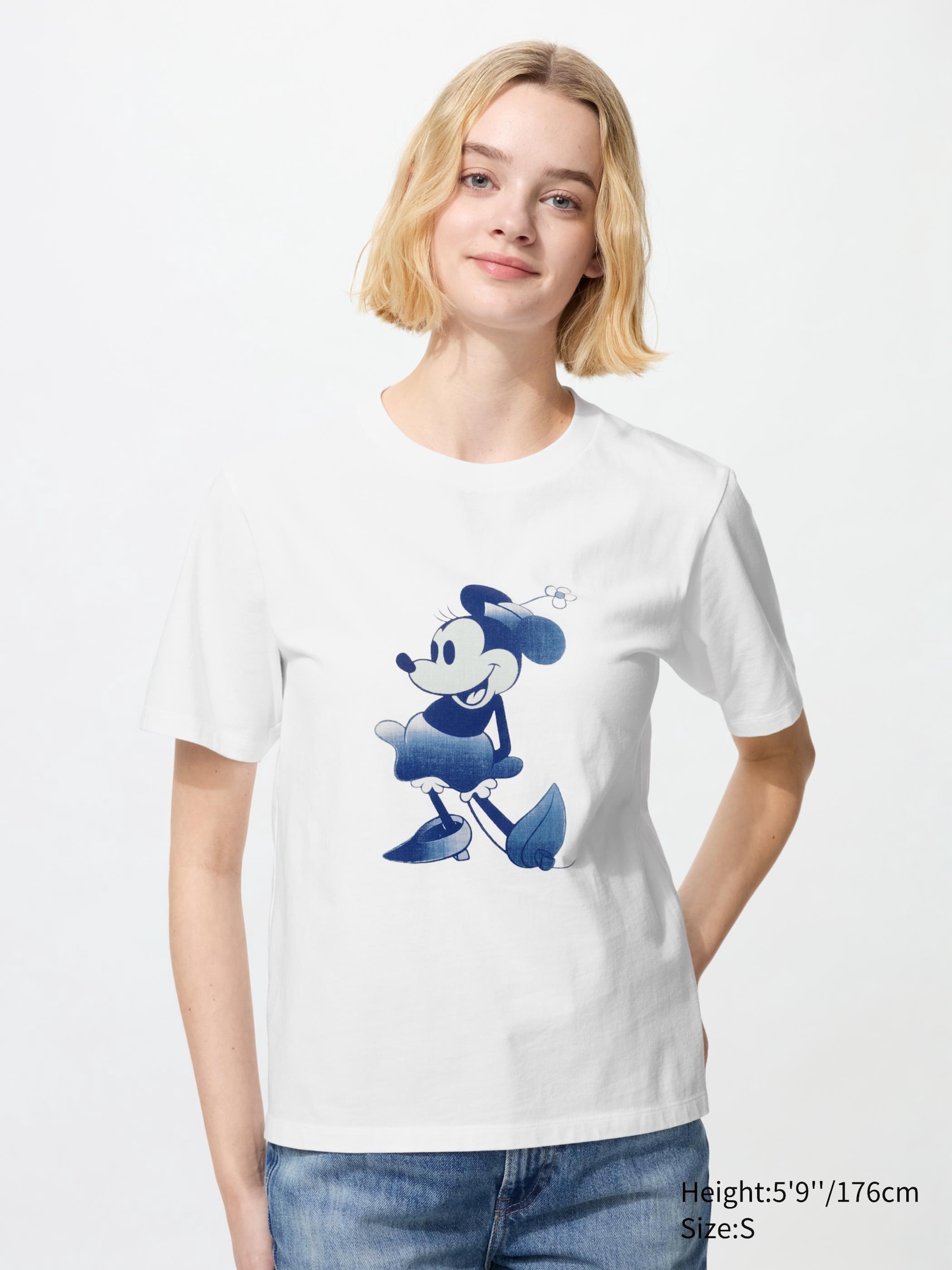 Disney in Blue Ut Graphic T-Shirt