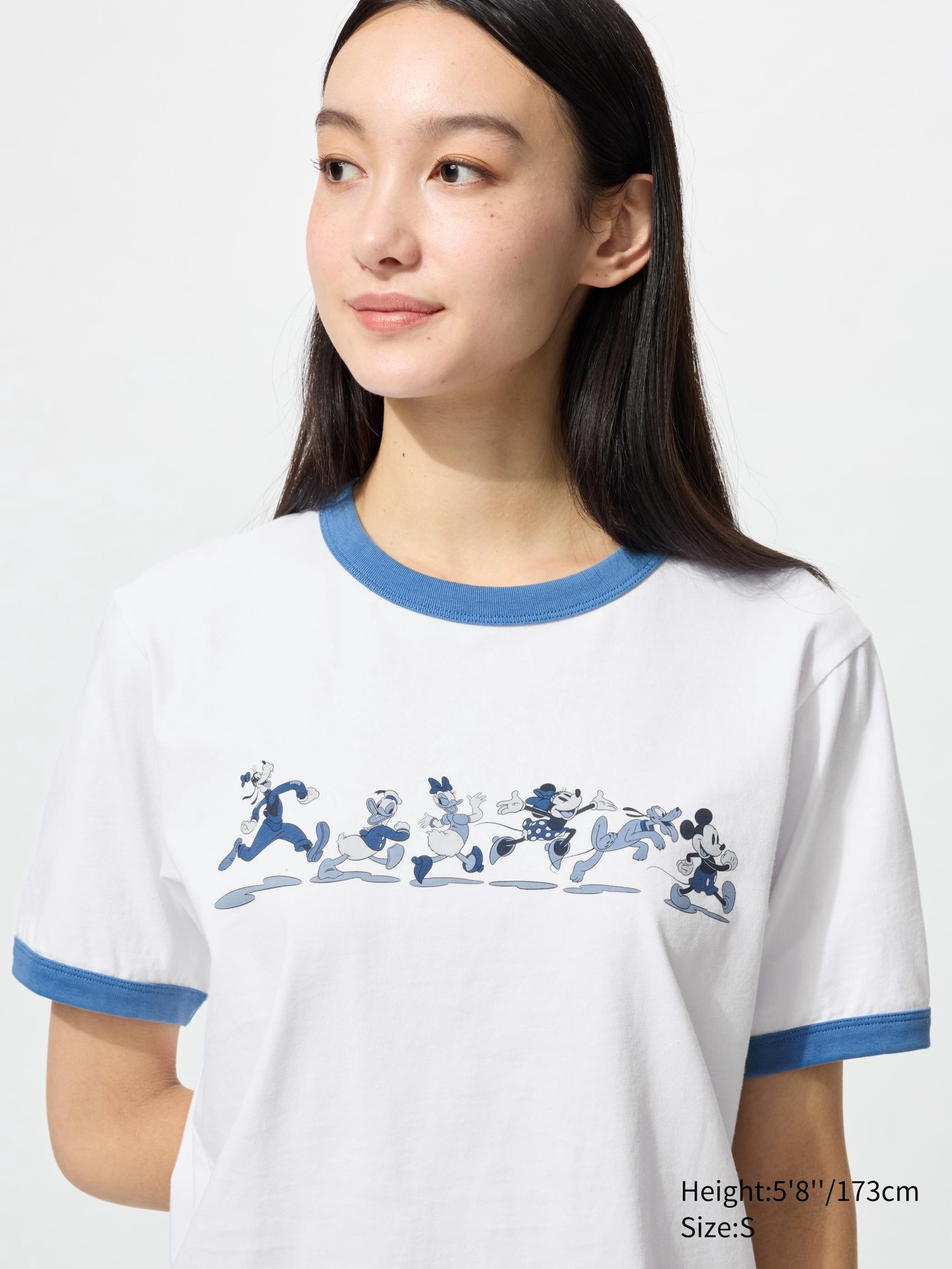 Disney in Blue Ut Graphic T-Shirt