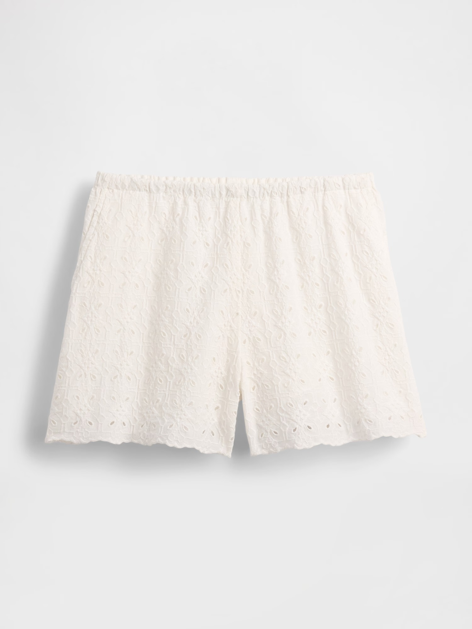 Gap, High Rise Eyelet Easy Shorts