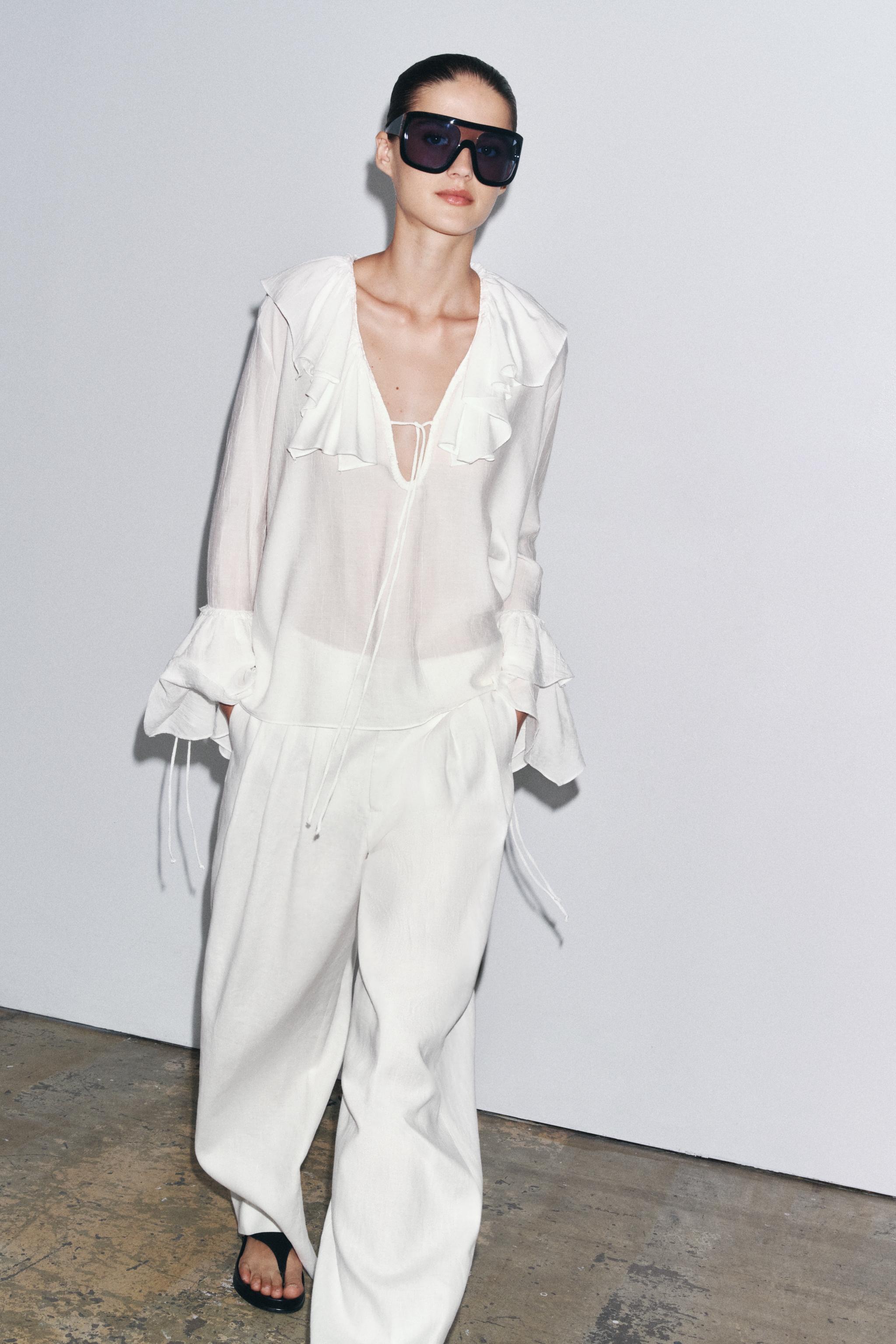 Zw Collection Ruffled Shirt