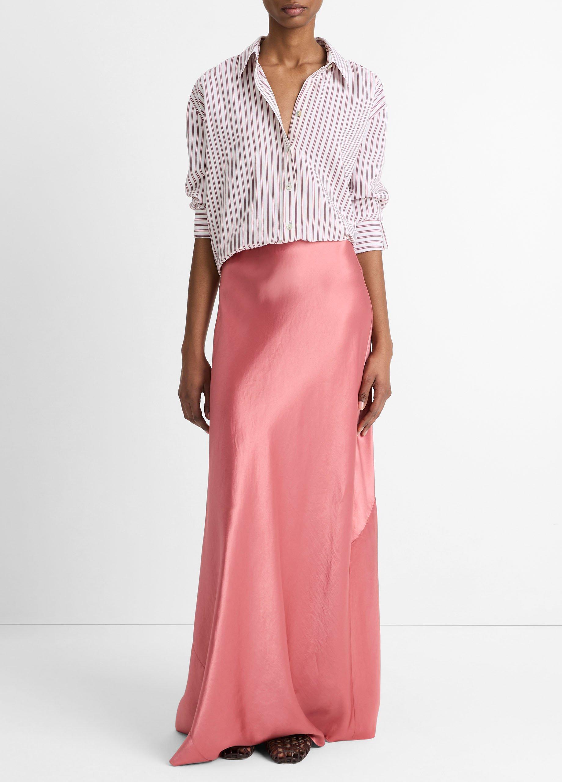 Satin Maxi Skirt