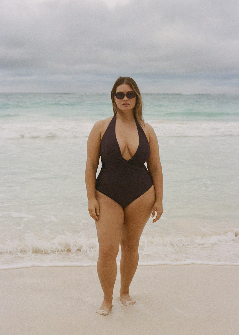 MANGO, Draped Halter Swimsuit - Women | Mango United Kingdom