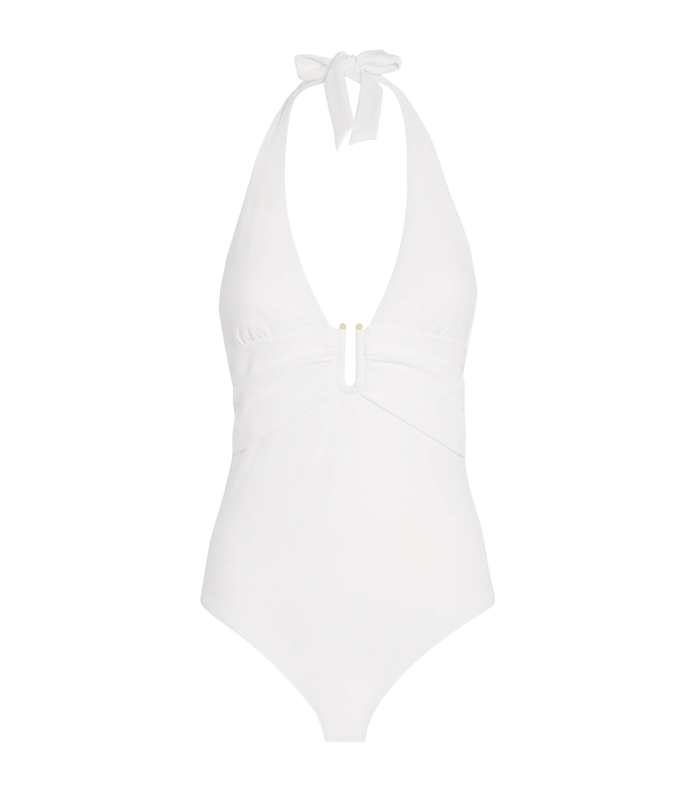Plunge U-Bar Swimsuit