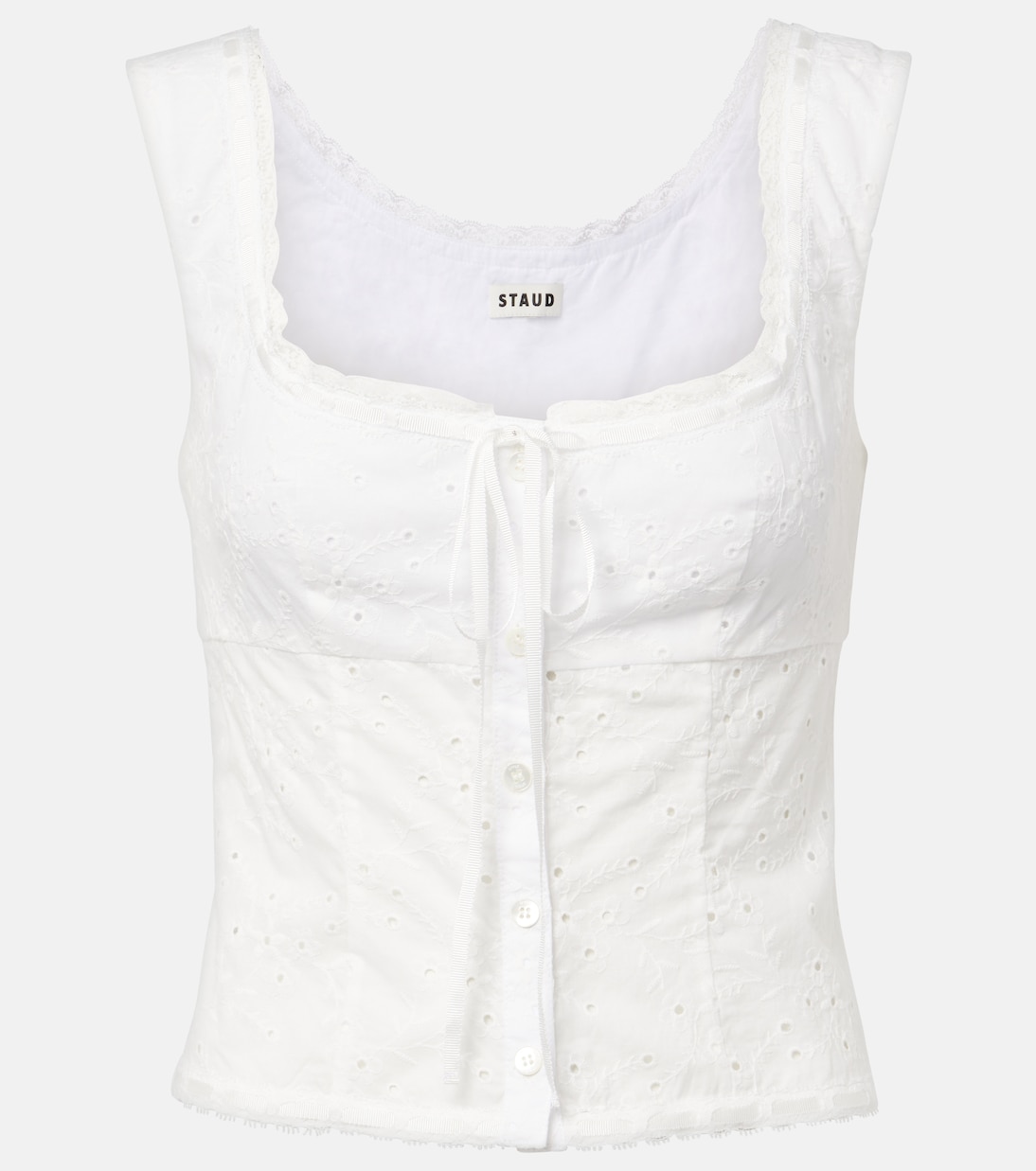 Lou Broderie Anglaise Cotton Top