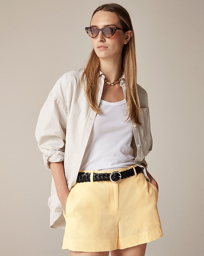 3" Harbor Short in Linen