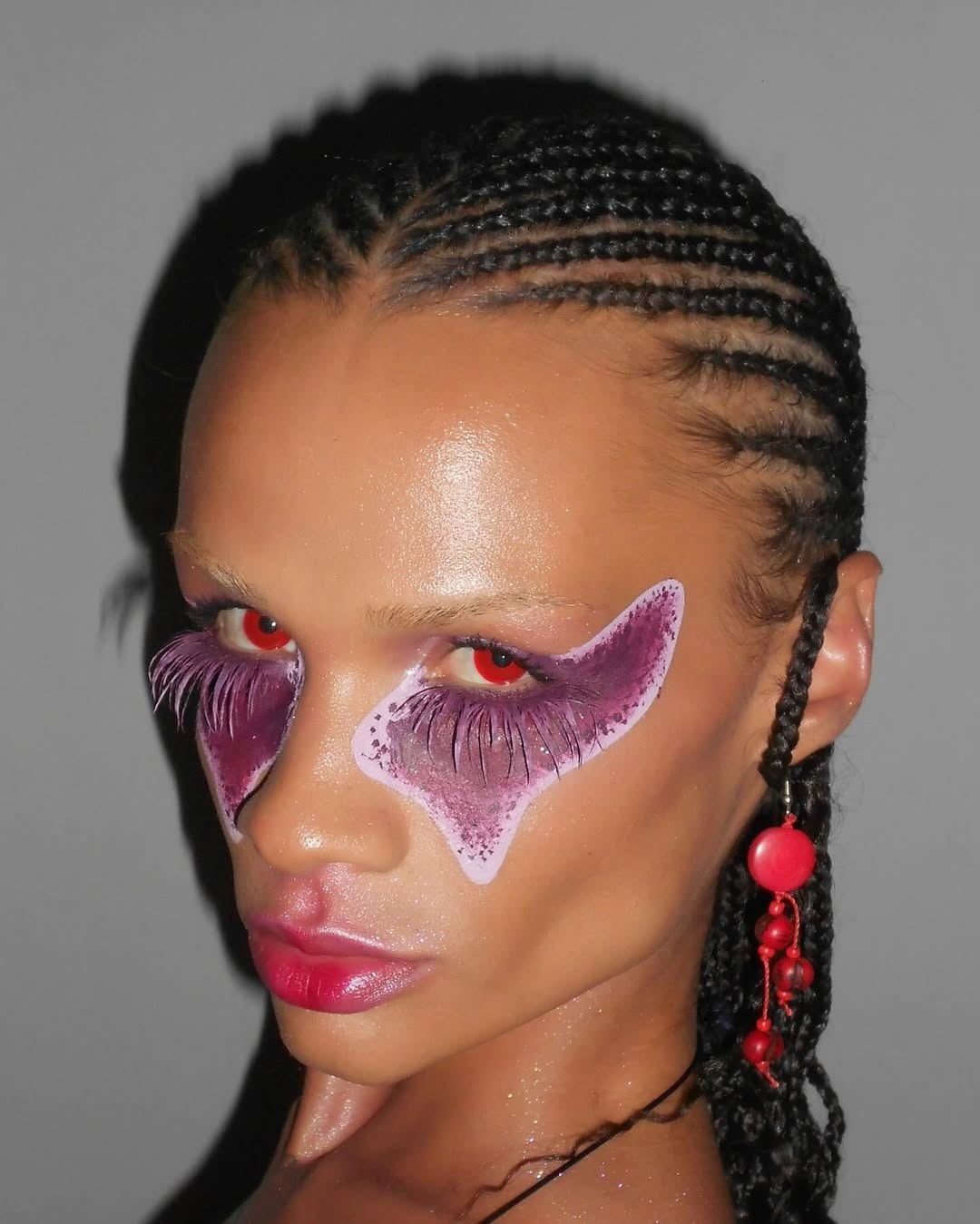 An editorial maximalist makeup look by celebrity makeup artist Kauv Onazh.