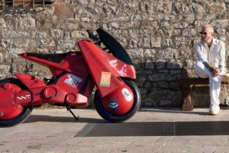 J Balvin's First Electric Motorcycle Is Part Sculpture, Part Anime