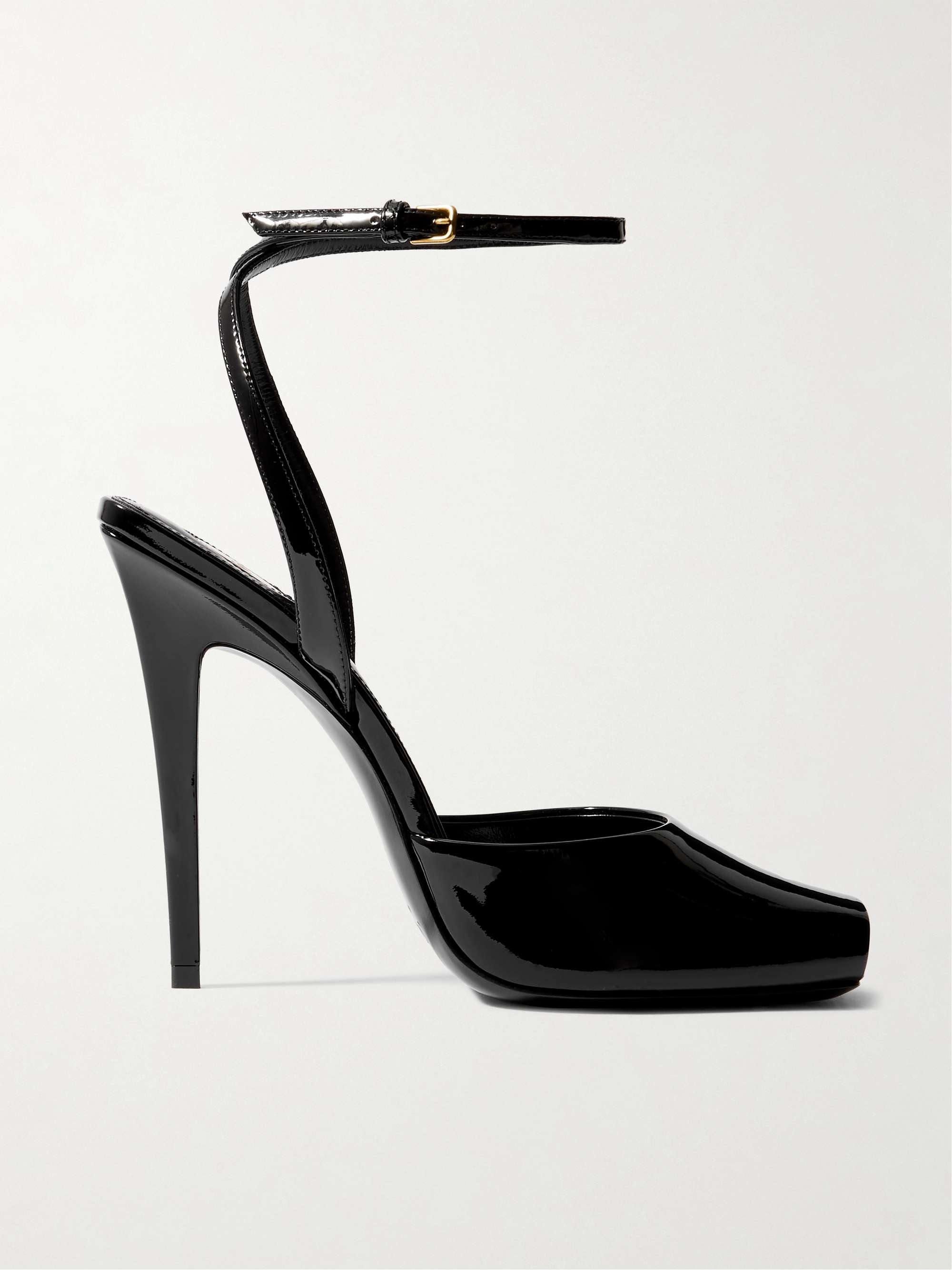 La Scandale Patent-Leather Mules