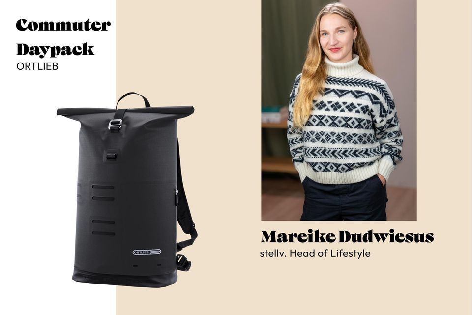 Mareike testet den Commuter Daypack von ORTLIEB