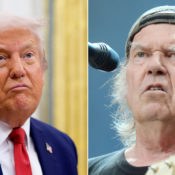 Neil Young invites Trump to summer tour "if there is not martial law by then"