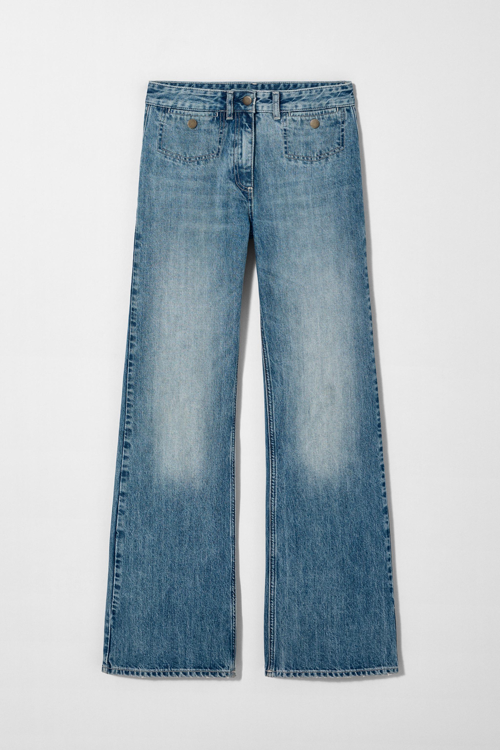 Mid-Waist Wide-Leg Jeans Kate Moss X Zara