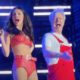 Olivia Rodrigo and David Byrne Perform "Burning Down the House" at Governors Ball